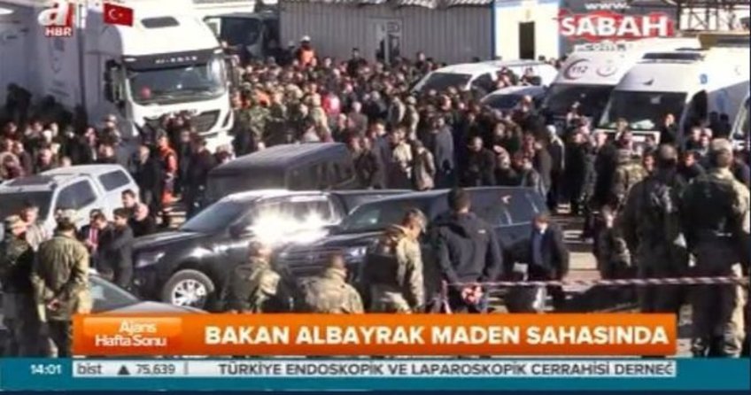 Bakan Albayrak maden kazasının olduğu bölgede inceleme yapıyor