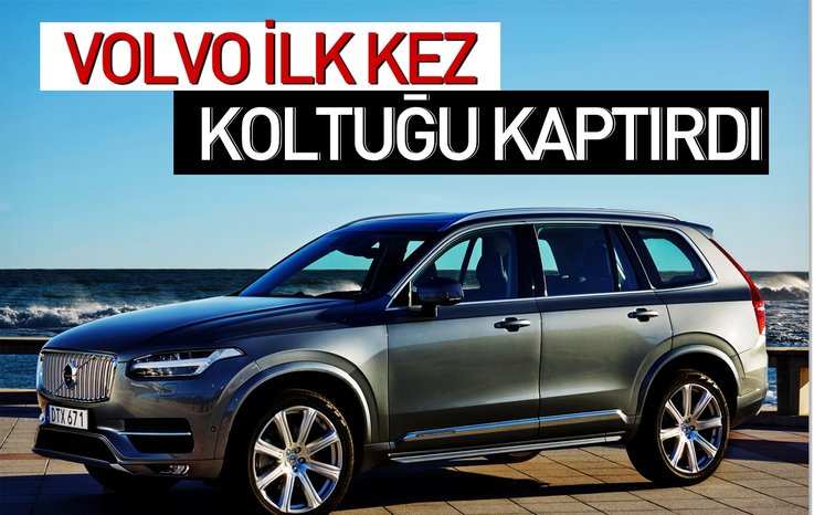 VOLVO İLK KEZ KOLTUĞU KAPTIRDI