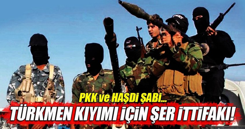 Türkmen kıyımı için hain ortaklık!
