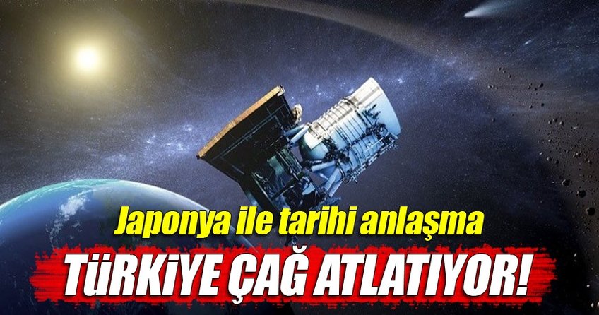 Japonya ile 'uzay' anlaşması
