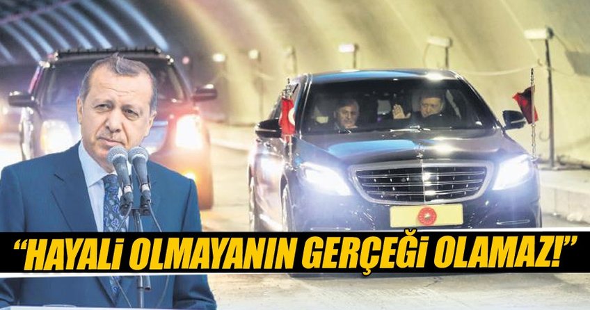 Hayali olmayanın gerçeği olamaz