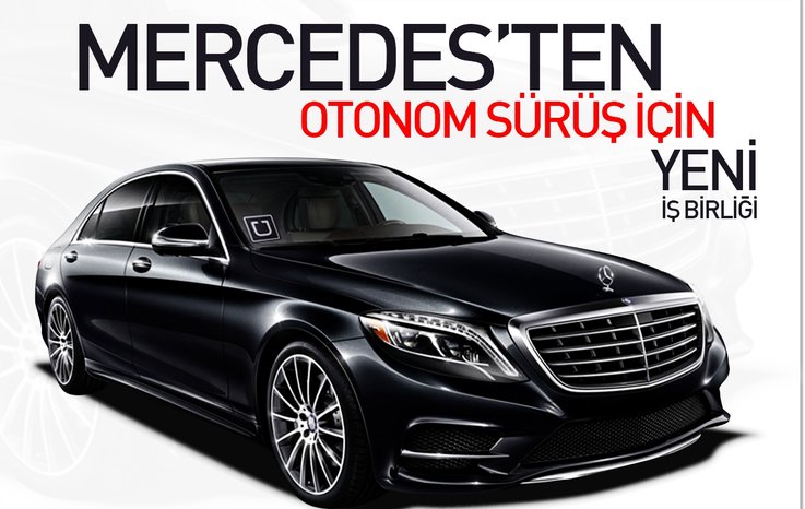 MERCEDES'TEN OTONOM SÜRÜŞ İÇİN YENİ İŞ BİRLİĞİ