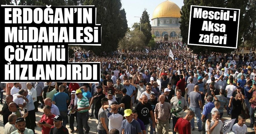 Erdoğan’ın müdahalesi çözümü hızlandırdı