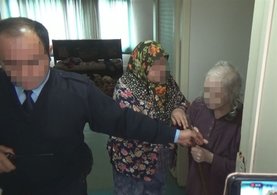 Yangın ihbarına giden polise oklavalı müdahale