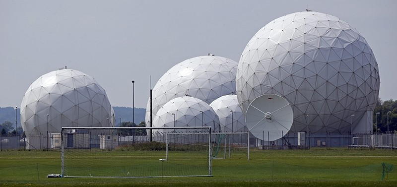 In this July 8, 2013 file picture the BND monitoring base in Bad Aibling, near Munich, Germany is photographed (AP Photo)