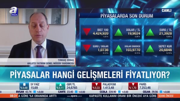 Tonguç Erbaş: Piyasada 'Bekle-gör' havası hakim