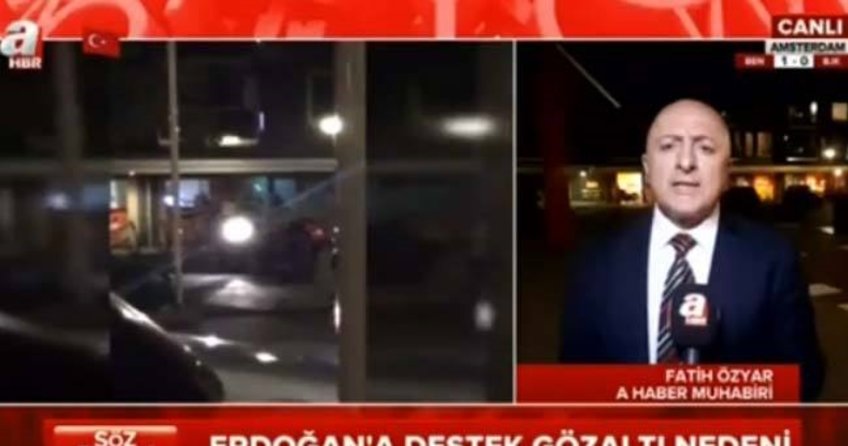 A Haber muhabirine skandal gözaltı!
