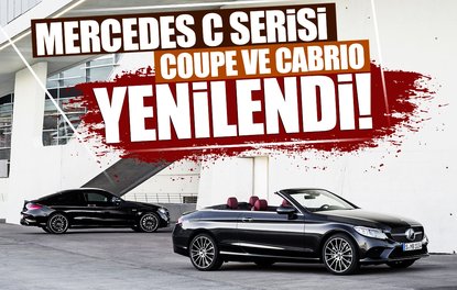 Mercedes C Serisi Coupe ve Cabrio yenilendi