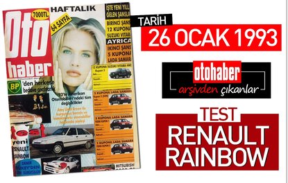 Arşivden çıkanlar: 26 Ocak 1993 Renault Rainbow testi