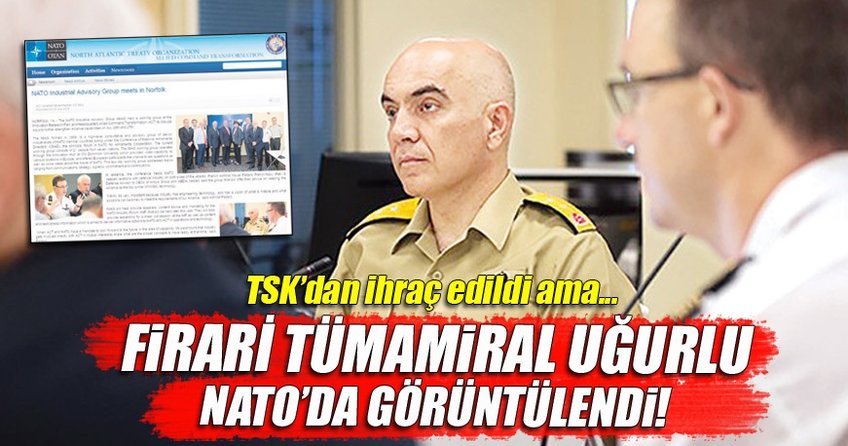 Firari Tümamiral Zeki Uğurlu NATO üssünde