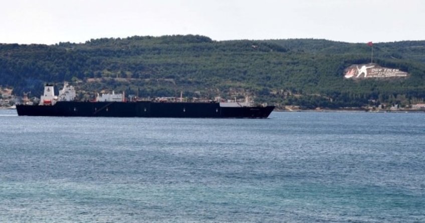 Çanakkale Boğazı'nın Marmara Denizi girişinde ki kaza ucuz atlatıldı