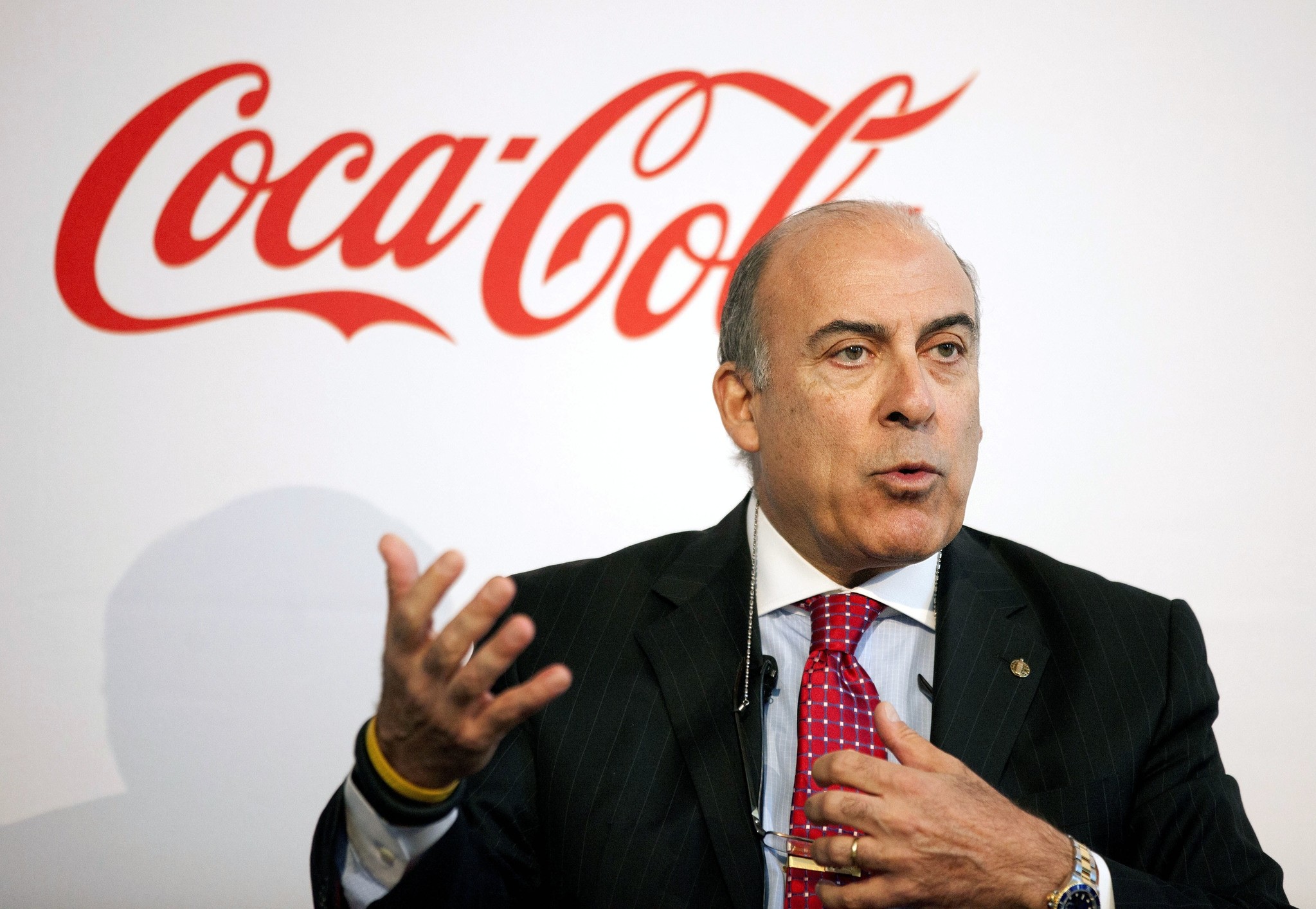  Coca-Cola CEO Muhtar Kent speaks during a news conference in Atlanta. Coca-Cola said Friday, Dec. 9, 2016 (AP Photo)