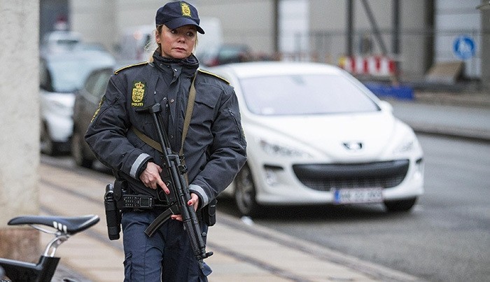 Danish police officer (Reuters Photo)