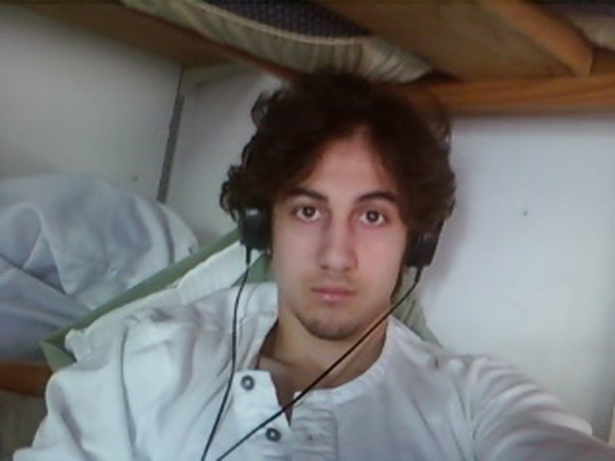 This handout image, courtesy of the US Department of Justice/US Attorneyu2019s Office u2013 District of Massachusetts shows Dzhokhar Tsarnaev, convicted bomber of the Boston Marathon on April 15, 2013. (AFP Photo)