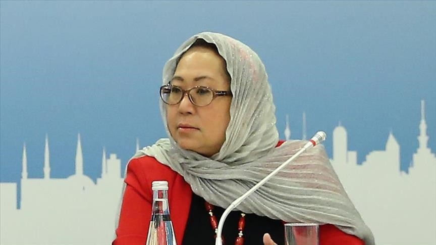 Chief of World Humanitarian Summit Secretariat Jemilah Mahmood (AA Photo)
