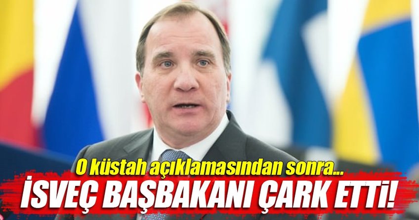 İsveç Başbakanı çark etti