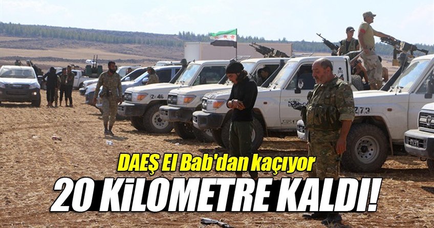 DAEŞ El Bab'dan kaçıyor
