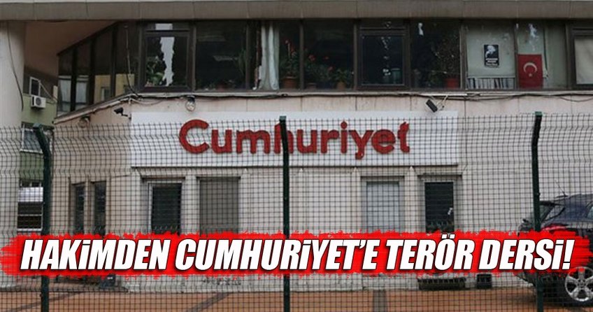 Hakimden Cumhuriyete FETÖ/PKK dersi