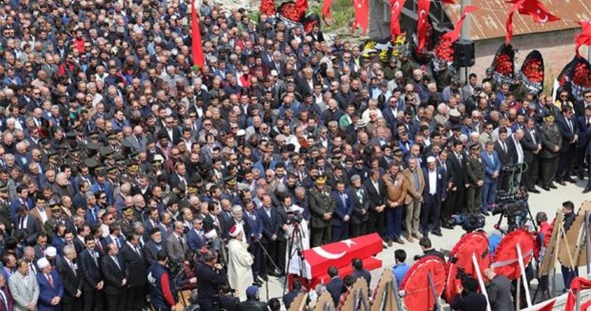 Tunceli helikopter şehitleri uğurlanıyor