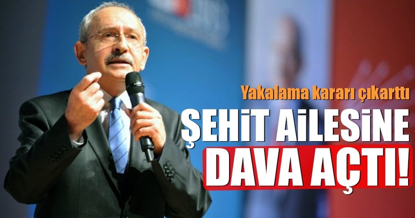 Kemal Kılıçdaroğlu şehit ailesiyle davalık oldu
