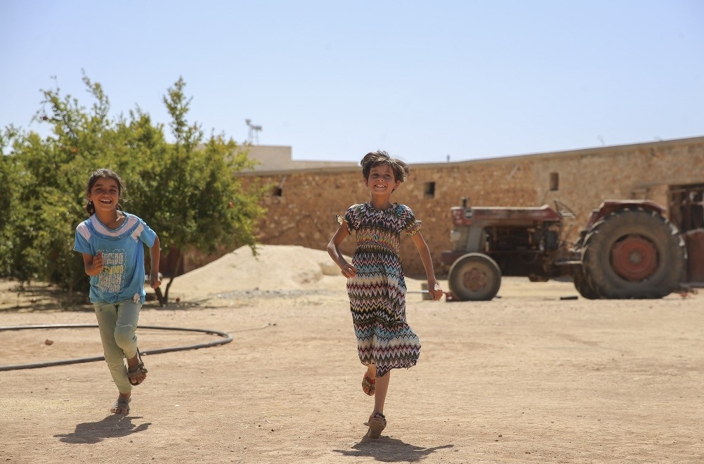 After living nearly 2,5 years under DAESH terror, children in Jarablus will celebrate Qurban Bayram freely.