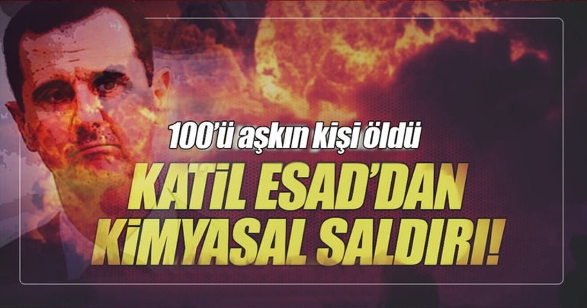 Suriye’de kimyasal hava saldırısı!