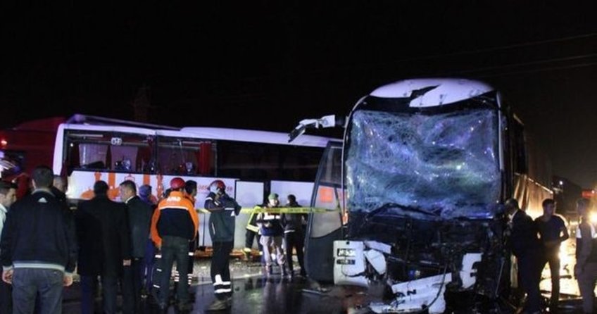 Karabük’te yolcu otobüsleri çarpıştı: 68 yaralı