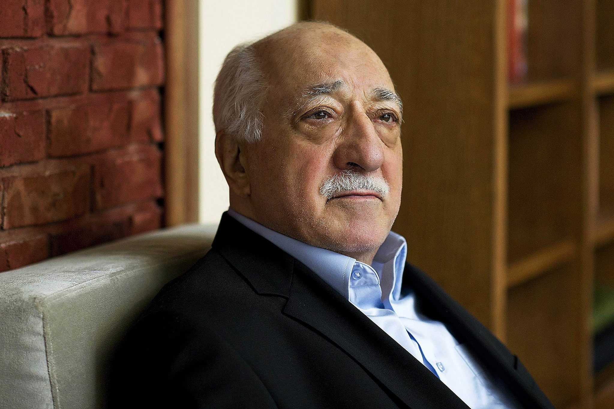 In this March 15, 2014, file photo, Fethullah Gu00fclen is pictured at his residence in Saylorsburg, Pa. (AP Photo)