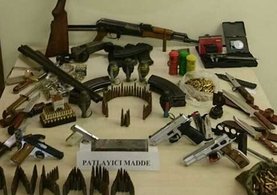 Emekli albayın evinden cephanelik çıktı