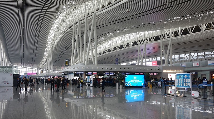 Changsha Huanghua International Airport in China.