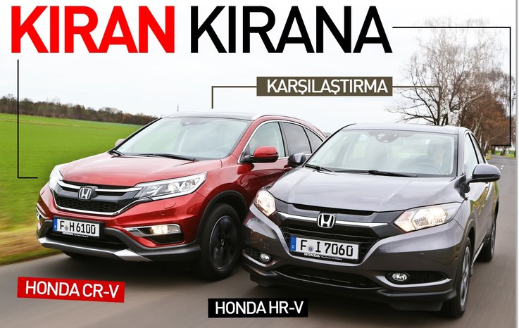 KARŞILAŞTIRMA · HONDA CR-V – HR-V
