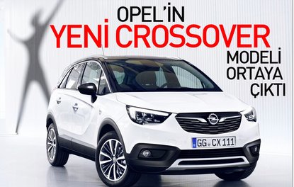 Opel’in yeni crossover modeli ortaya çıktı