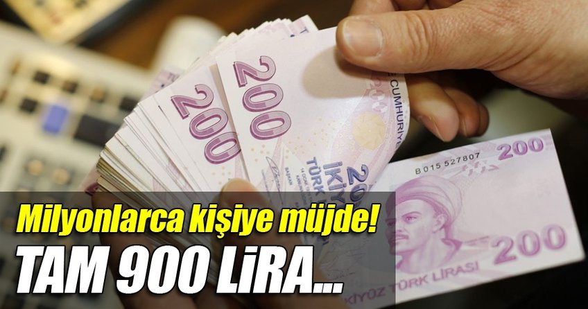 2 bin lira maaşa 900 lira ek