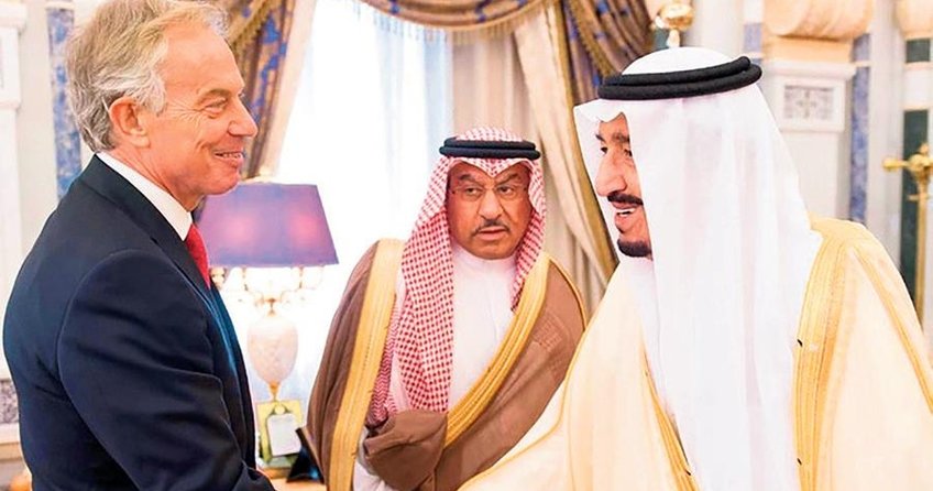 İngiliz başbakan Suud Kralı’na danışmanlık yapıyor