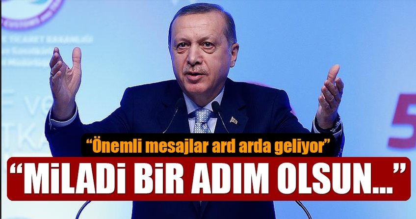 Cumhurbaşkanı Erdoğan'dan önemli açıklamalar!