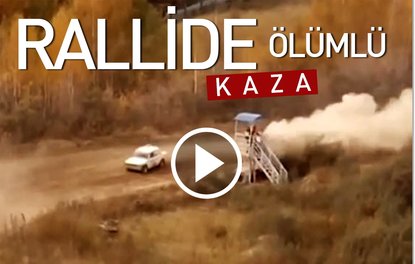 Rallide ölümlü kaza