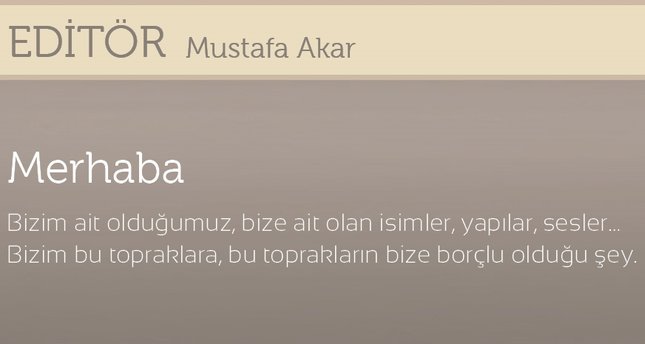 Temmuz 2018 | Editör Yazısı