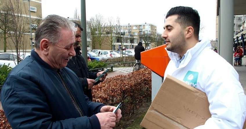 Denk Partisi Hollandanın en genç tabana sahip