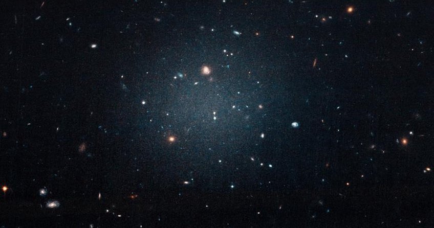 Bu galakside karanlık madde yok