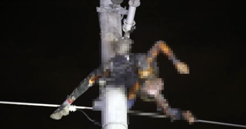 İzmit'te YHT hattının elektrik kablosunu çalarken akıma kapılıp öldü