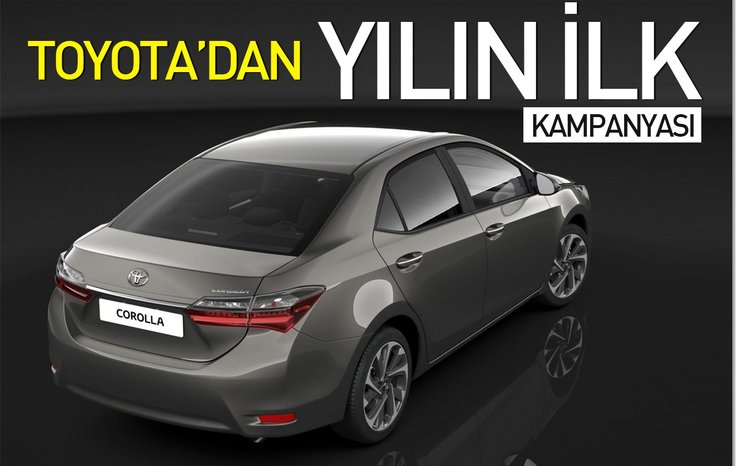 TOYOTA'DAN YENİ YILIN İLK KAMPANYASI