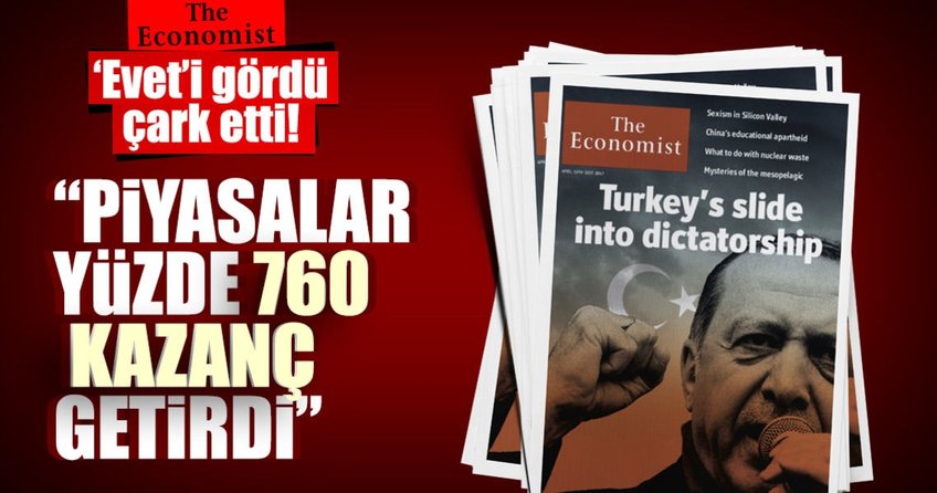 ’Evet’i gören The Economist çark etti!