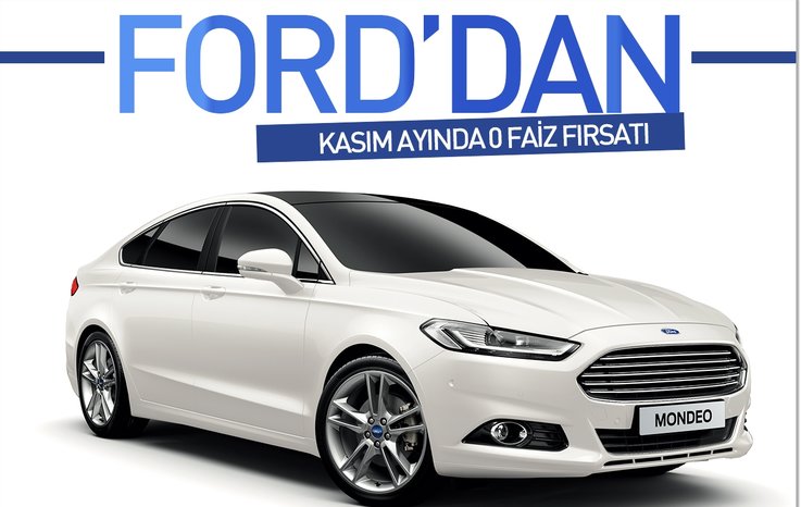 FORD’DAN KASIM AYINDA 0 FAİZ FIRSATI