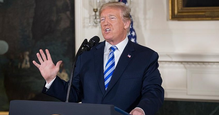 Trump Amerikan medyasına yüklendi