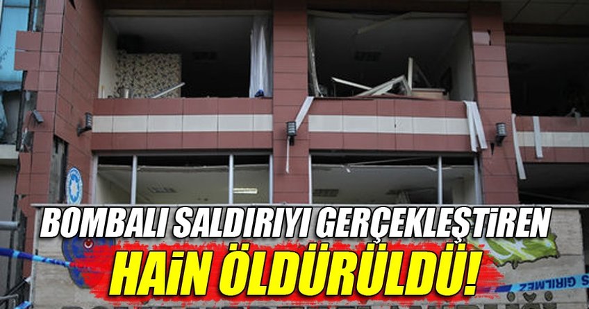 Van bombacısı öldürüldü!