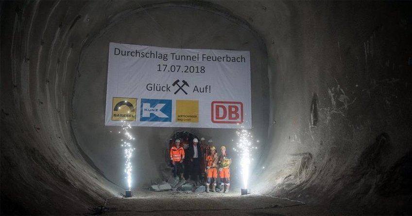 Stuttgart 21’de tünel açıldı