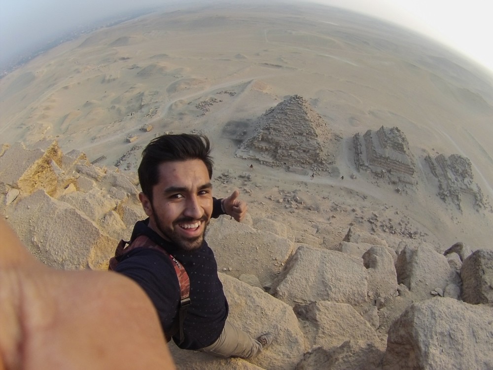 The photo was taken with a GoPro.