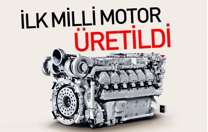 İlk milli dizel motor üretildi