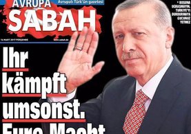 Sabah Avrupa’dan Bild’e Almanca cevap