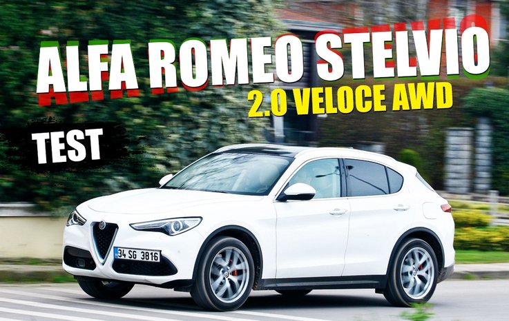 TEST · ALFA ROMEO STELVİO 2.0 VELOCE AWD